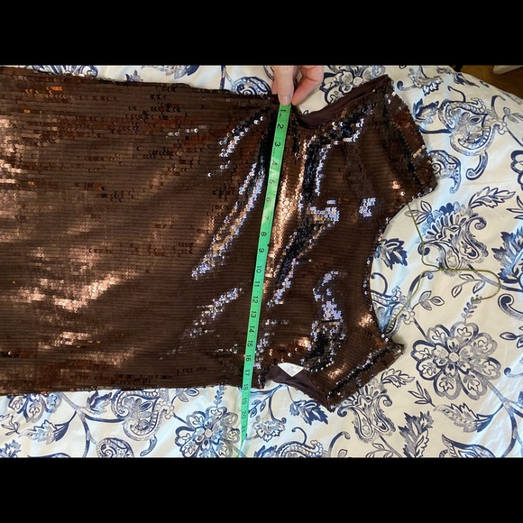 NWT Maeve by Anthropologie - Sequin Shift Midi Dress - Picture 6 of 11